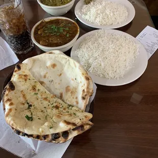 M17. Chicken Chettinad and M15. Palak Chicken