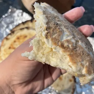 More raw dough glistening