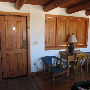 The rooms at the Indian Lodge are really really nice.