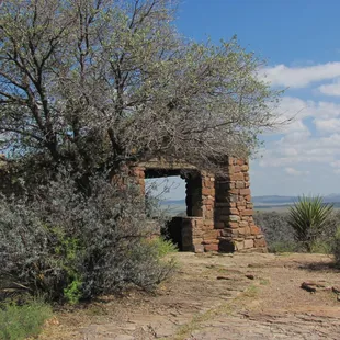 Covered Structure that the CCC built in 1930's.  It's where we brought our camp chairs to Stargaze at night!       09/18/12