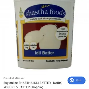 Idli  batter (Shasta)