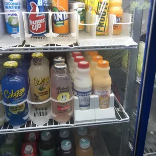 Indian soda and mango lassi