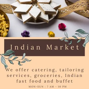 Indian Market Flyer- information