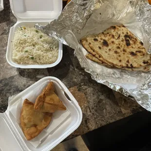 Full order minus chili chicken....