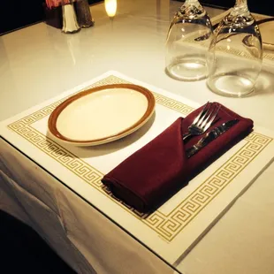 a place setting