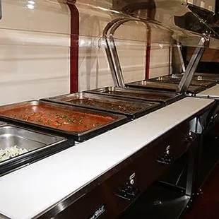 a variety of food items