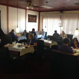 sushi and sashimi, interior