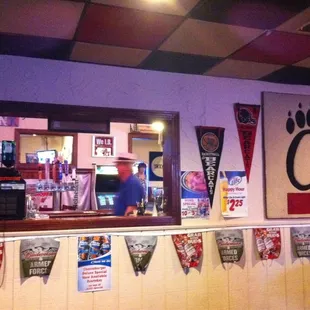 View from the UC side of the cafe...