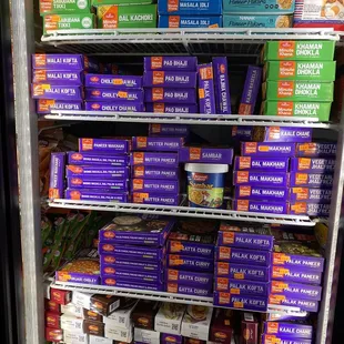 a refrigerator full of food