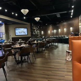 Beautiful restaurant, buffet on Sundays