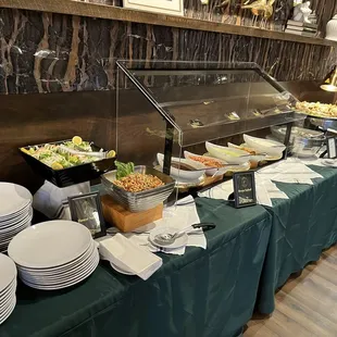 Chutneys on buffet