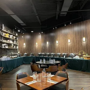 interior, sushi and sashimi