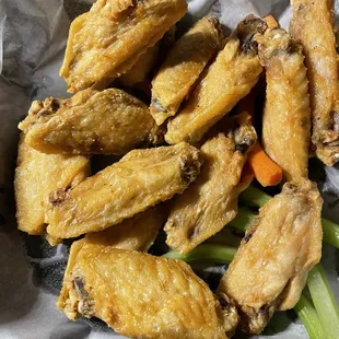 The chicken wing were very good but certainly not worth over $16. This restaurant is very overpriced.