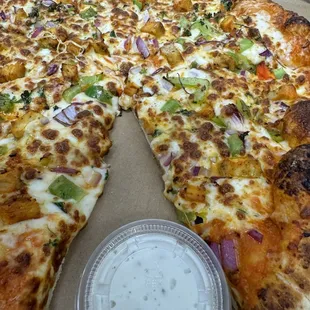 pizza, food