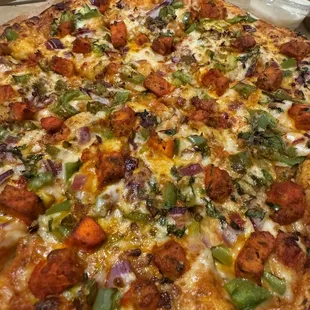butter chicken pizza add jalapeño