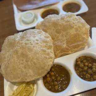 a plate of food on a table