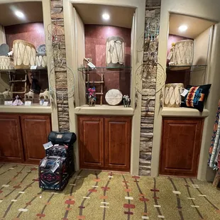 Loved the displays &amp; items for purchase.