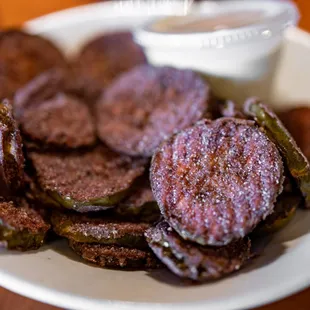 Fried Kool-Aid® Pickles ($8)