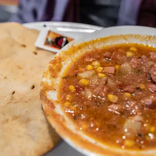 Pueblo Stew á la carte w/ Fry Bread ($7/cup)
