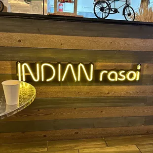 Great new spot with a free vegan Mango lassis sample in the photo!