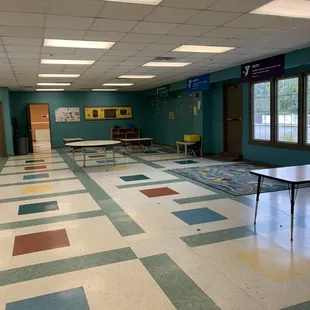 Kid area for the older children.