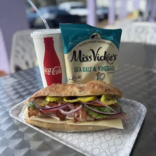 Club Sammy Special! $10 Includes chips and a drink!