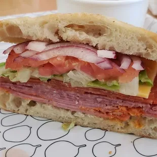 Italian sandwich. My boyfriend loved it!