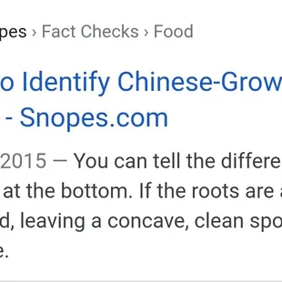 How to identify Chinese Garlic.