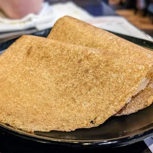 Complimentary dosa! Filled or plain. Or you can get naan instead. :)