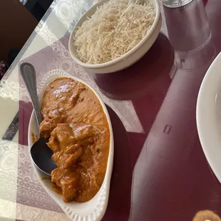 Chicken Tikka Masala with Rice