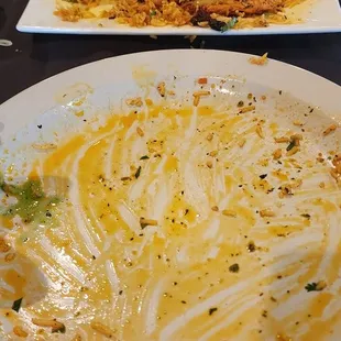 Ate it all. Enough for 3 people if there was enough chicken in it.