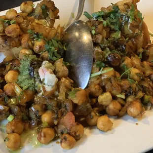 Samosa Chaat (off menu)