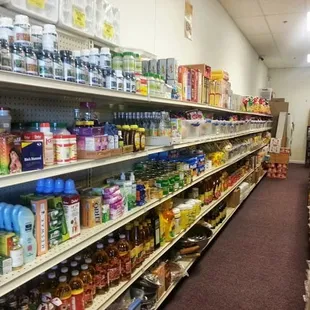 a grocery store aisle