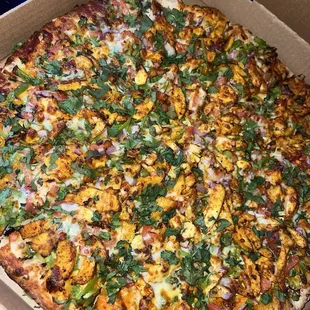 Chicken Tikka Masala Pizza
