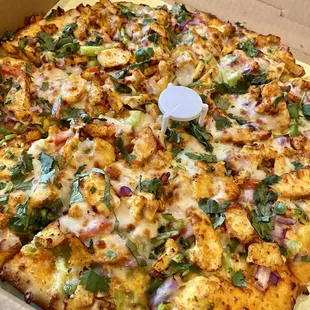 Chicken Tikka Masala Pizza