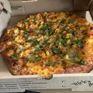 1 small paneer tikka.