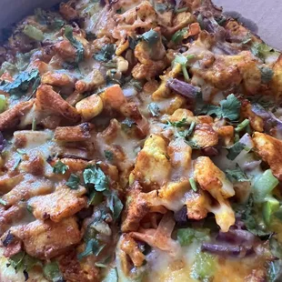 Chicken Tikka Masala Pizza