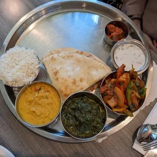 Veg thali