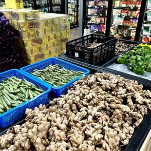 Lovely ginger and okra