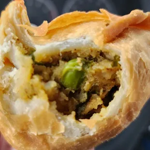 The best samosa - warm, delicious, flavorful ($1.36 each, 4/6/24)