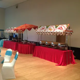 One of there catering food canopy. Awsome