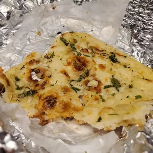 Garlic naan