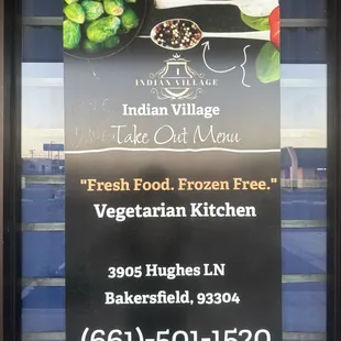 Fresh food and Frozen free :)