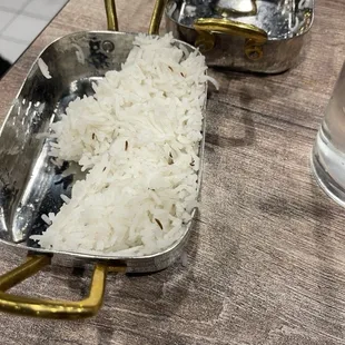 The rice wasn't even right. I could tell it wasn't cleaned before it was cooked.
