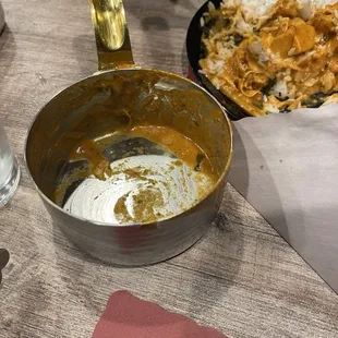 $24 for a ladle of chicken tiki.