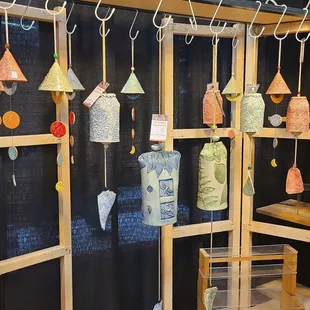 Delicate wind chimes