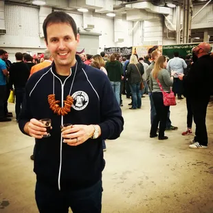 Pretzel necklace is a must!