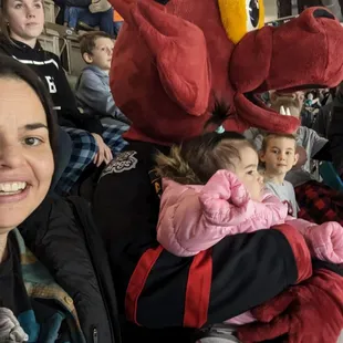 Nitro came over to watch the game with us!