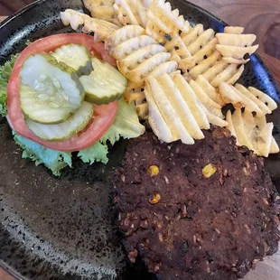 Black bean burger