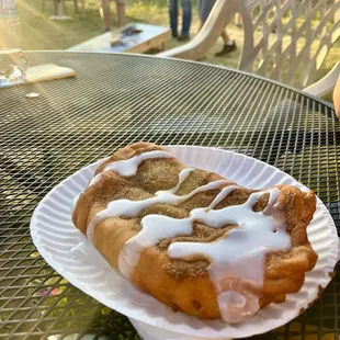 Blueberry Cheesecake Elephant Ear - Bakersman